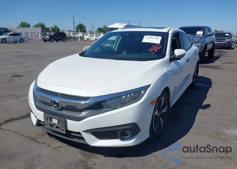 2016 Honda Civic Touring из США, поврежденный, VIN 19XFC1F92GE033581